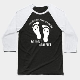 Foot care pedicure podiatrist nail salon gift Baseball T-Shirt